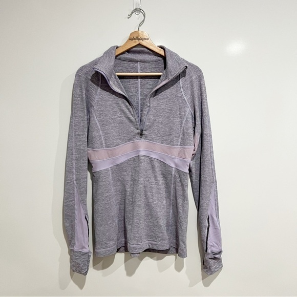 Lululemon Full Tilt Pullover Half Zip Running Top - Picture 1 of 10